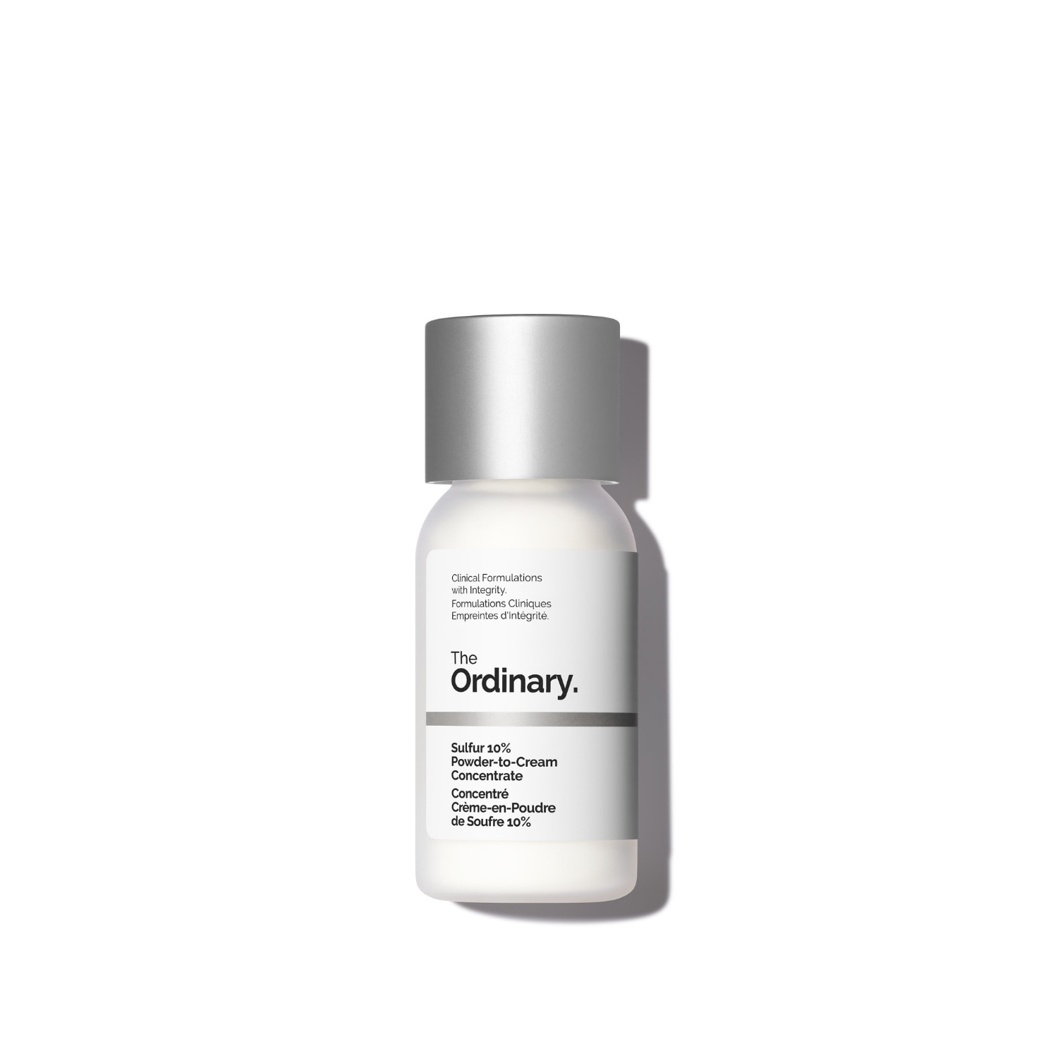 SULFUR 10% POWDER-TO-CREAM CONCENTRATE (CONCENTRADO DE AZUFRE AL 10% EN TEXTURA POLVO A CREMA PARA DISMINUIR BROTES)